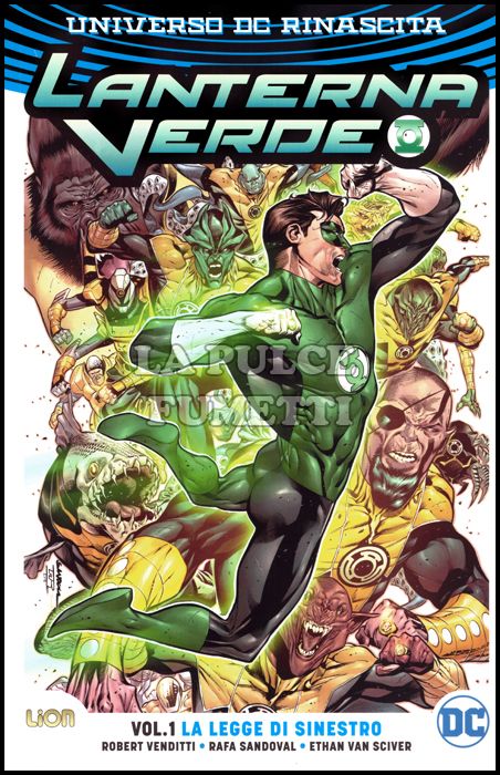 RINASCITA COLLECTION - LANTERNA VERDE # 1: LA LEGGE DI SINESTRO